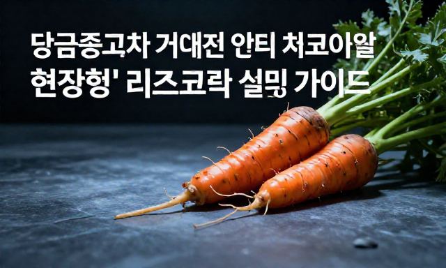 당근중고차 관련 이미지 - 당근중고차 거래 전 반드시 체크해야 할 '현장형' 리스크와 실전 가이드